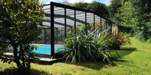 Chalet Des Fees - Piscine Crozon Extérieur photo