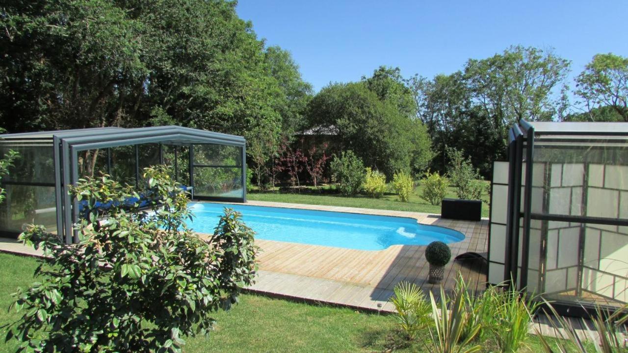 Chalet Des Fees - Piscine Crozon Extérieur photo
